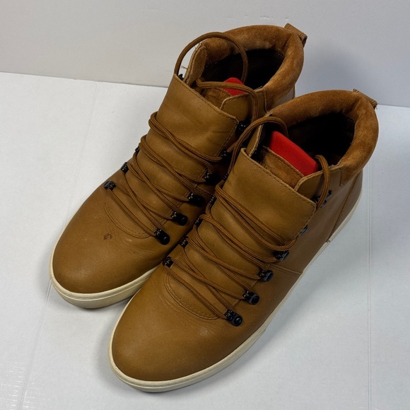 Clae Footwear with Red and Beige Soles - Picture 1 of 6